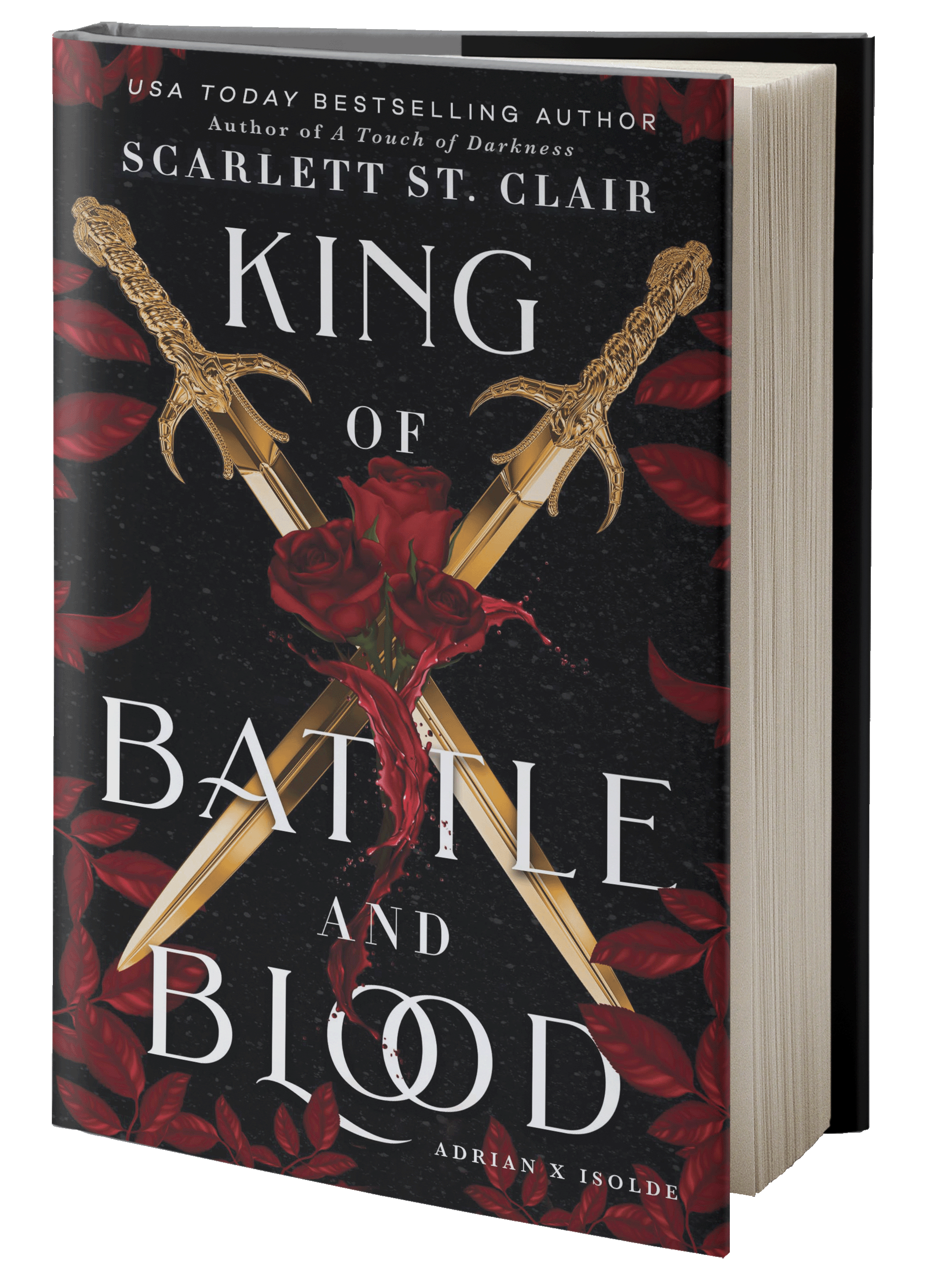 Book cover of "King of Battle and Blood"